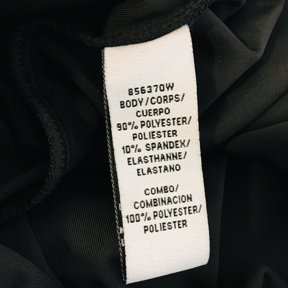 New Js Collections Women's16 Black Velvet Pants Lord & Taylor Side Zip Stretch — image 7 of 8